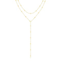 Wren Layered Lariat Necklace