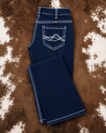 Breathe Edgy Dark Bootcut Jeans by Cowgirl Tuff