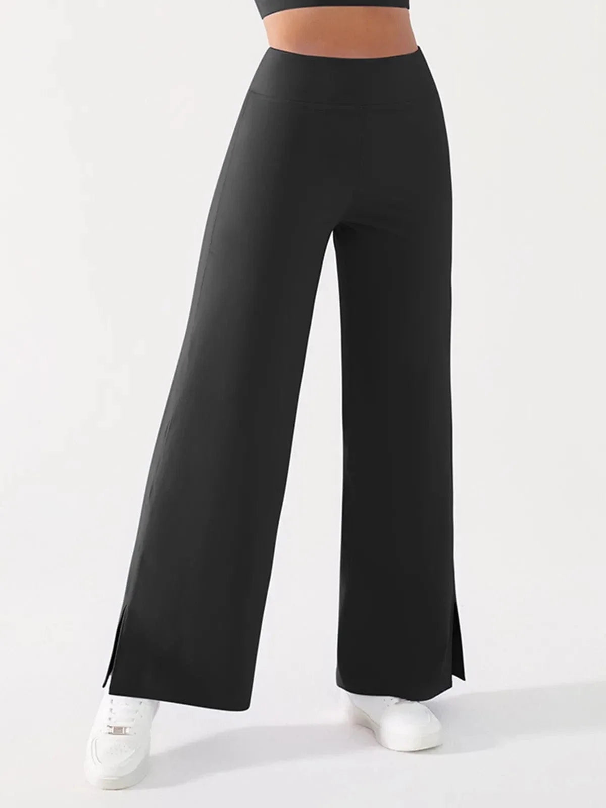 BrxlZero® High Waisted Wide Leg Hidden Pockets Yoga Pants