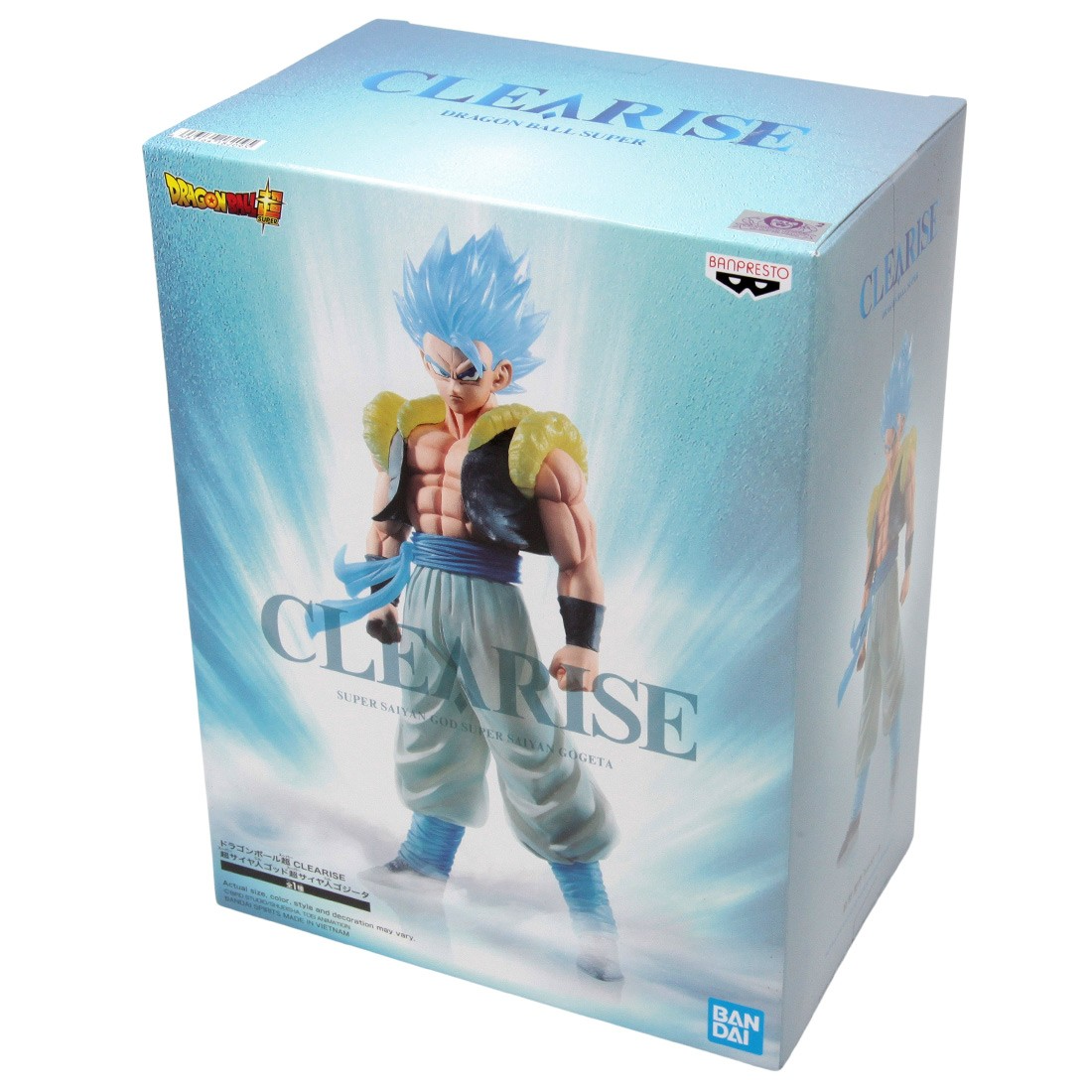 Dragon Ball Super CLEARISE Super Saiyan God Super Saiyan Gogeta Figure