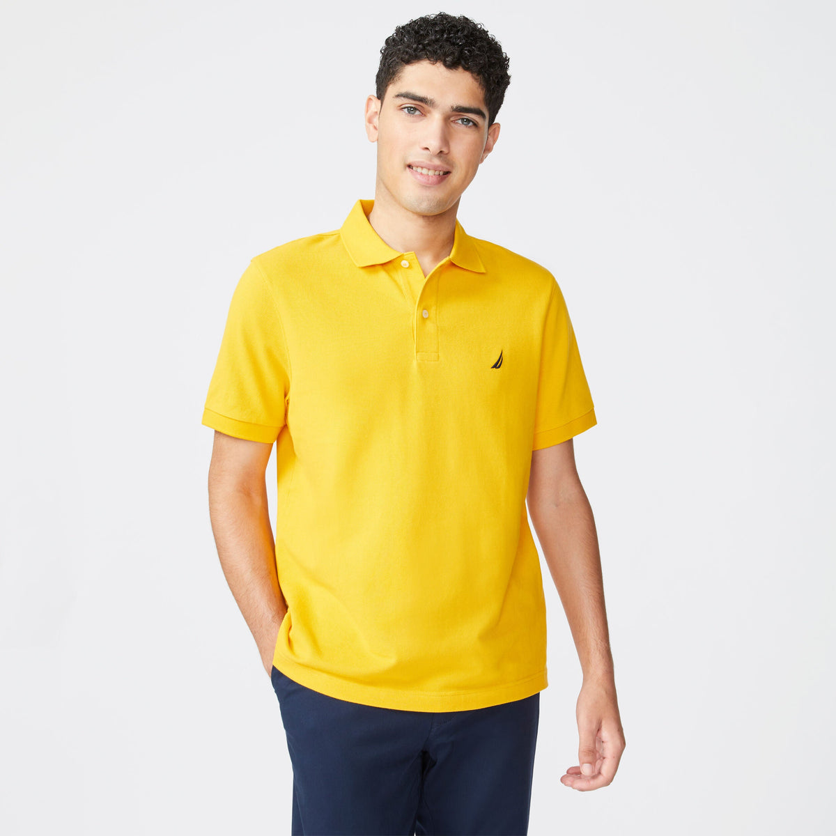 Nautica Mens Classic Fit Deck Polo