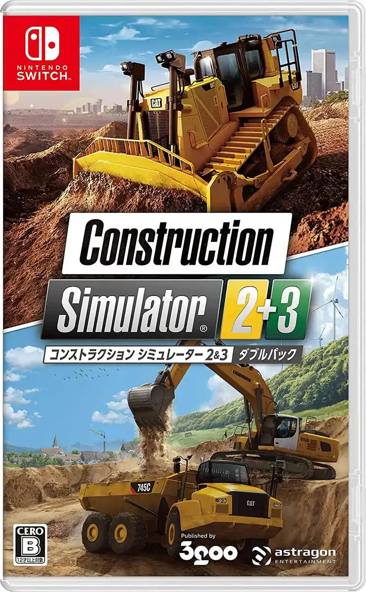 3Goo Construction Simulator 2+3 Nintendo Switch 新版