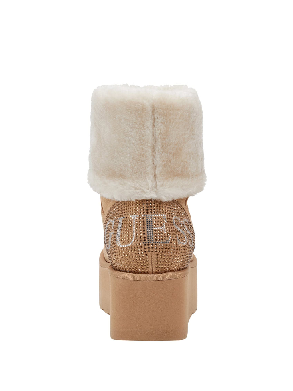 Indya Shearling Platform Booties