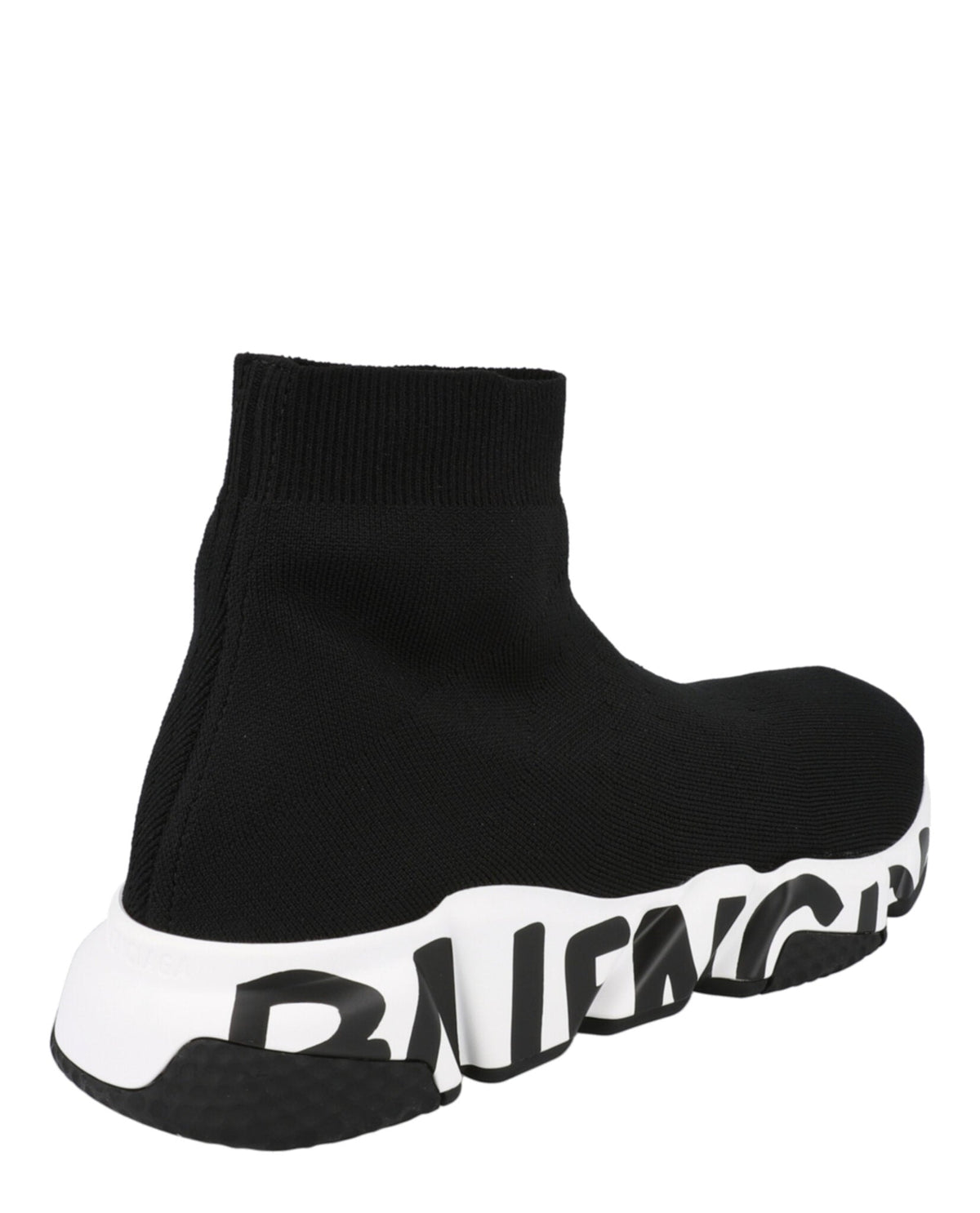 Speed Graffiti Knit High Top Sock Sneakers
