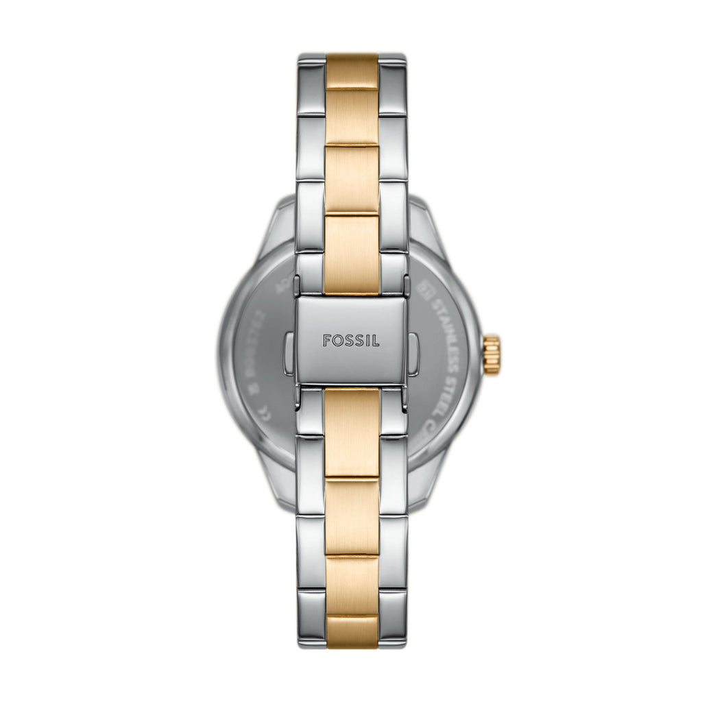 Fossil Women's Rye 36mm Multifunction, Silver-Tone Alloy Watch