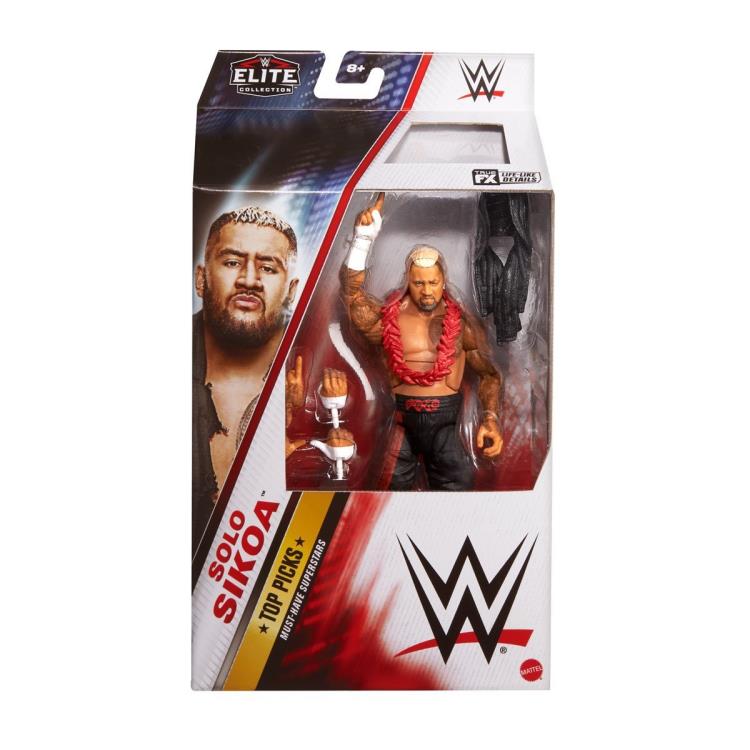 Solo Sikoa Top Picks  (WWE Elite, Mattel) SEALED