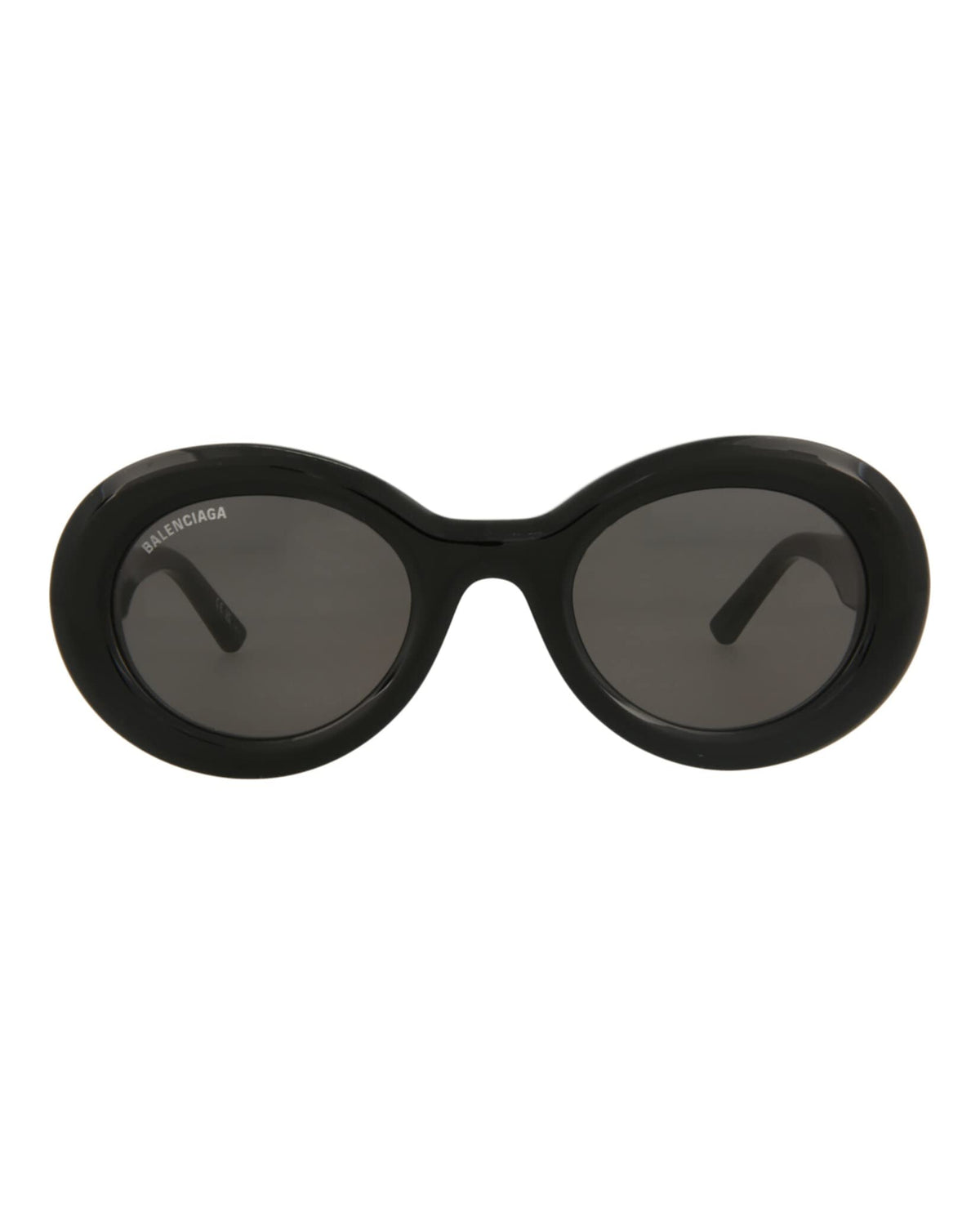 Oval-Frame Acetate Sunglasses