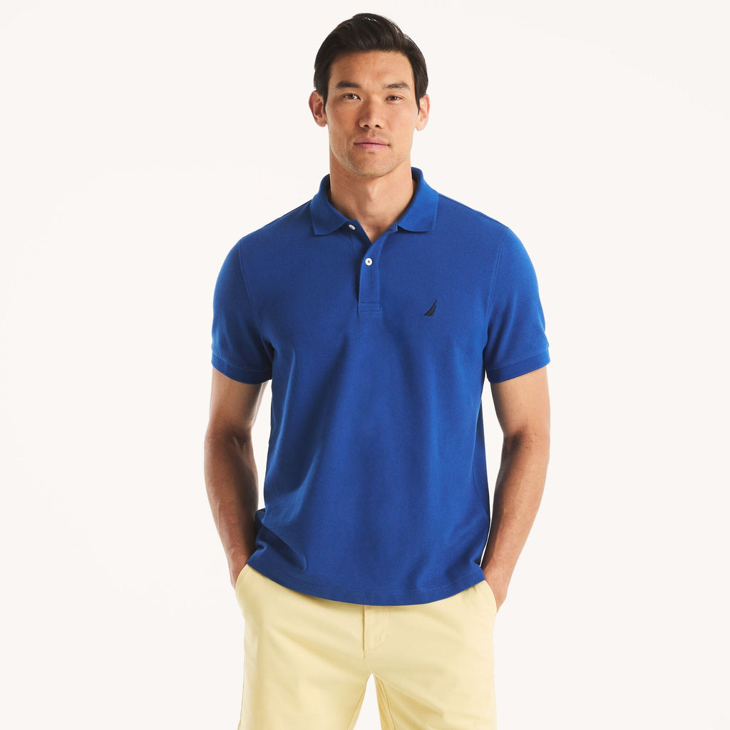 Nautica Mens Classic Fit Deck Polo