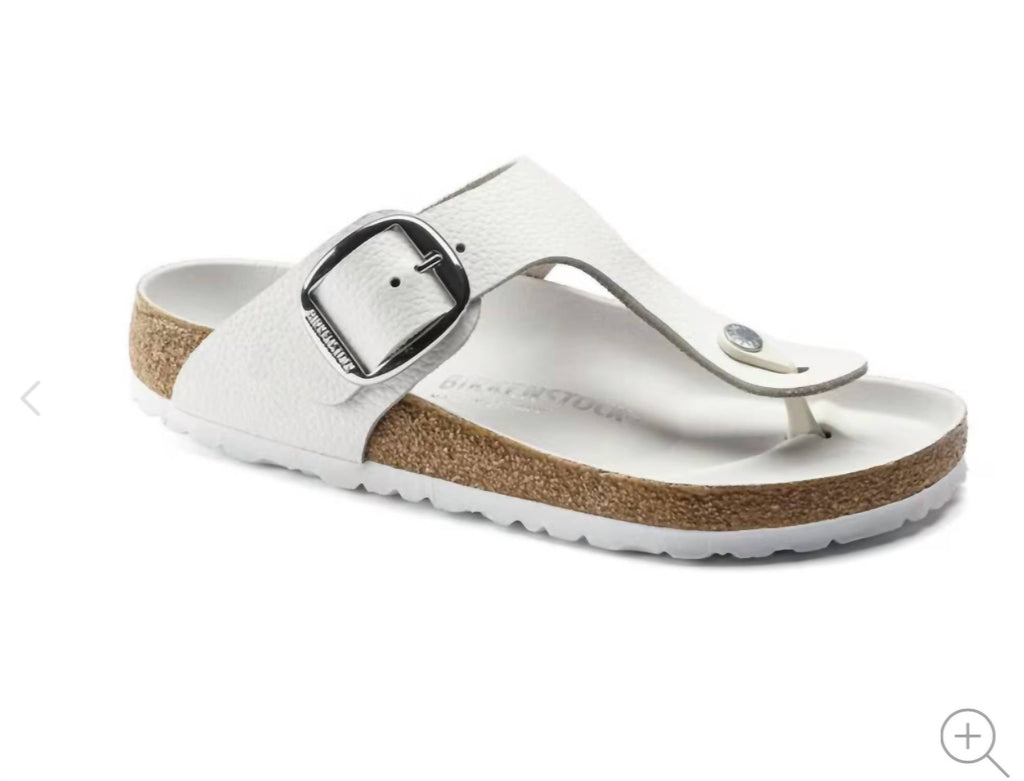 Gizeh Big Buckle In White I