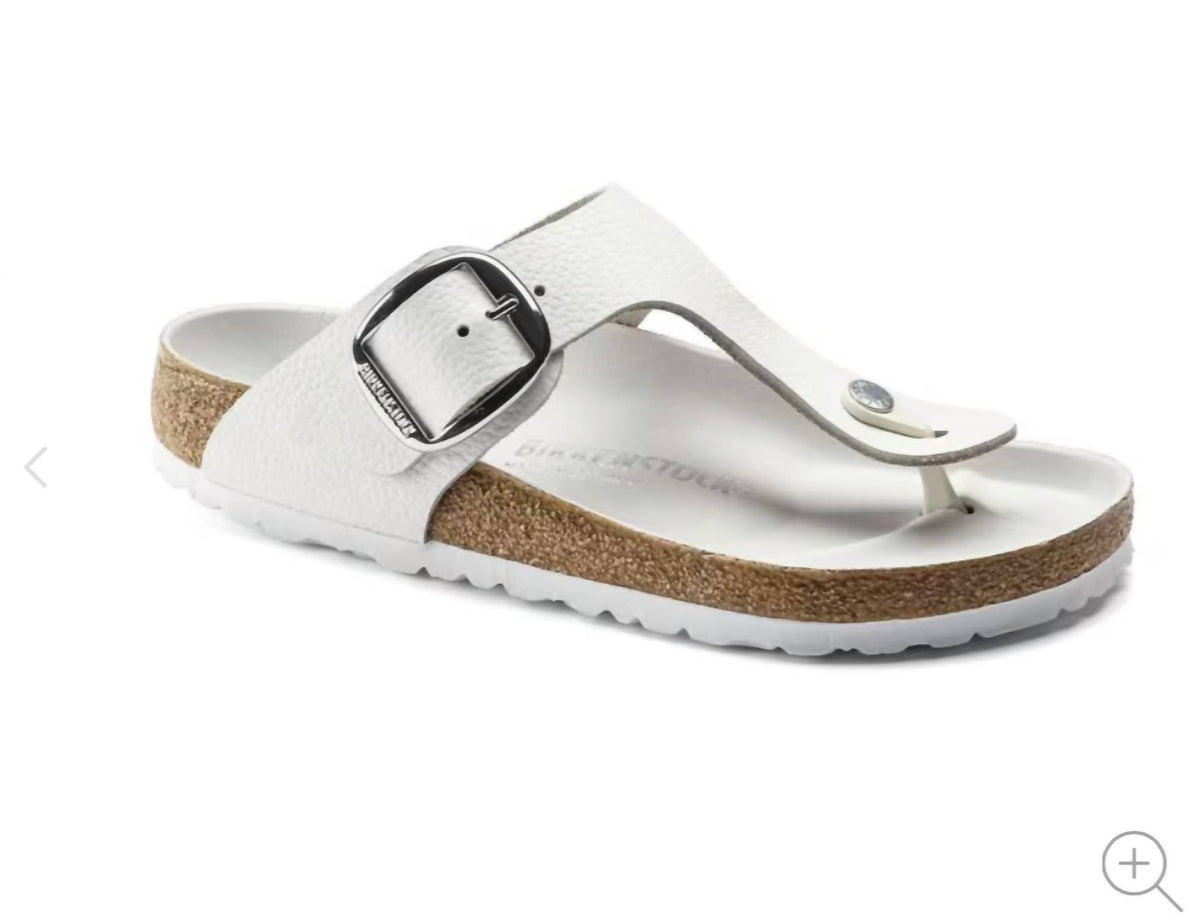 Gizeh Big Buckle In White I