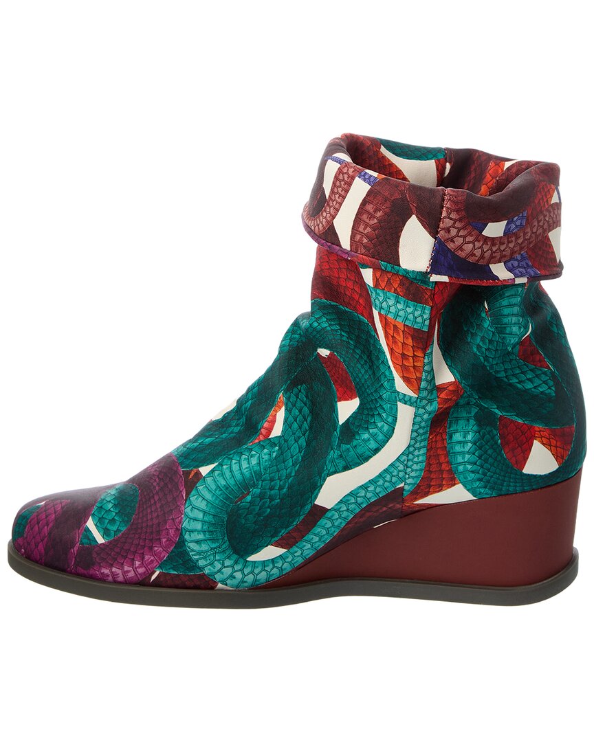 Arche Okoarc Leather Wedge Boot