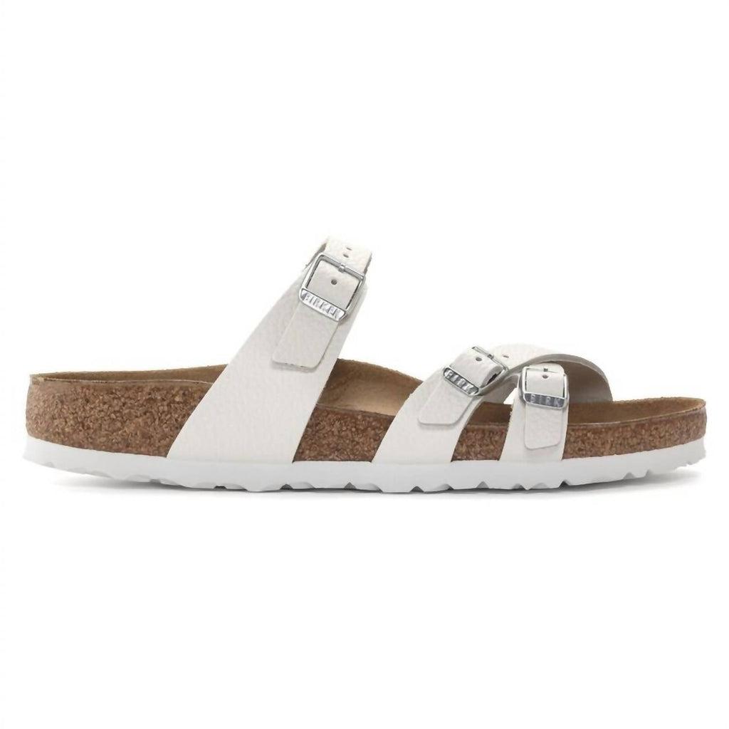 Women's Franca Leather Sandals In White