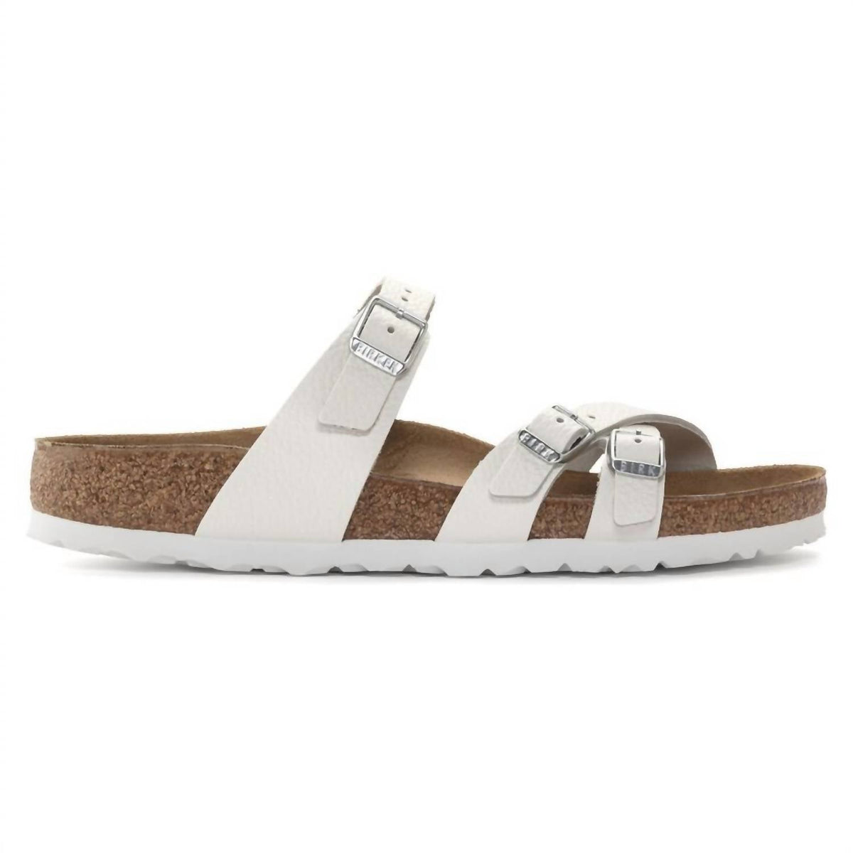 Women's Franca Leather Sandals In White