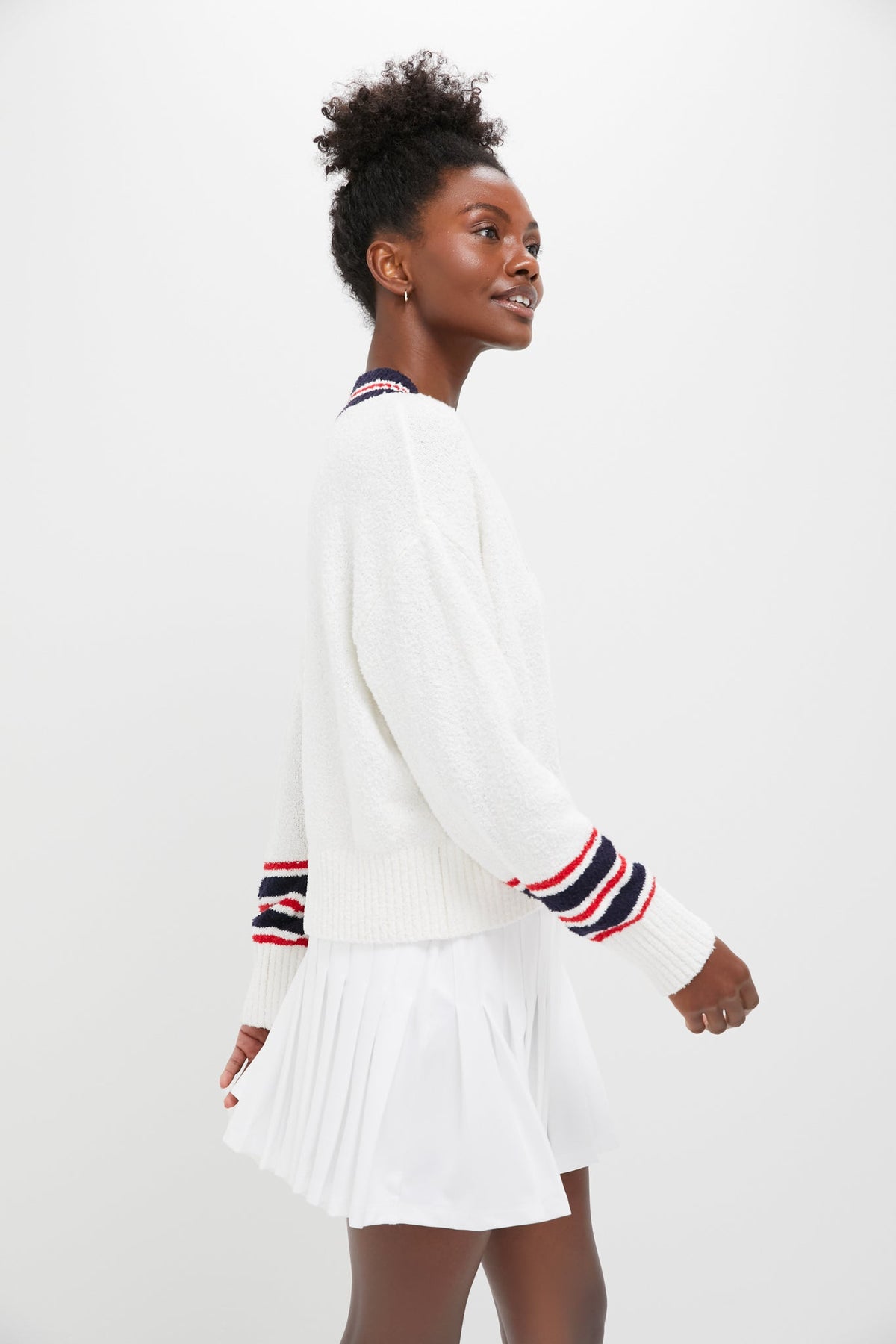 Americana Boucle Elizabeth Sweater