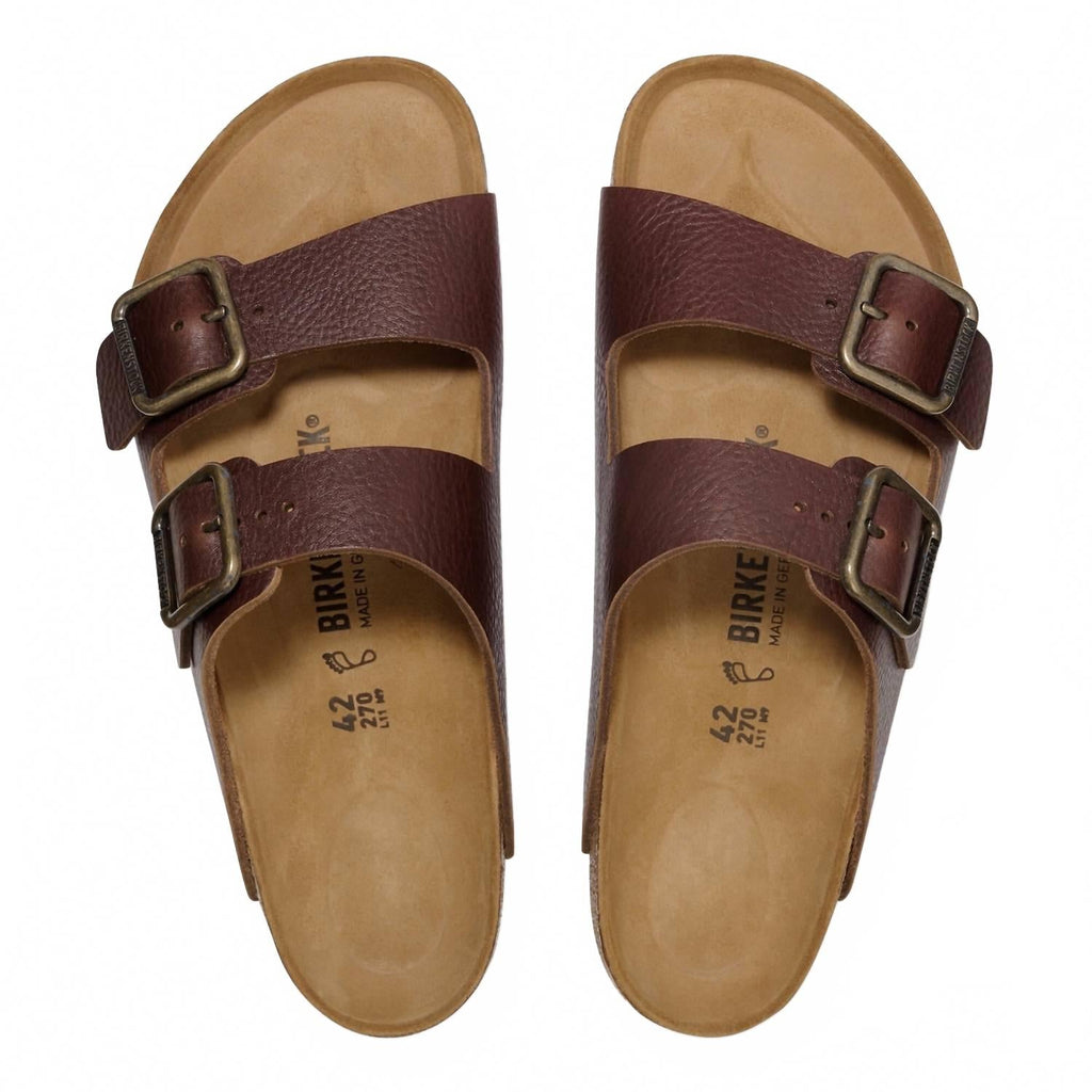 Men's Arizona Sandal In Vintage Wood Roast