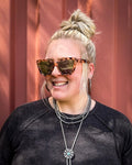 Callie Tangle-Free Oversized Sunglasses