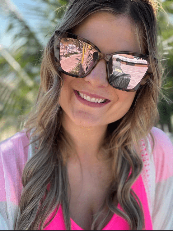 Callie Tangle-Free Oversized Sunglasses
