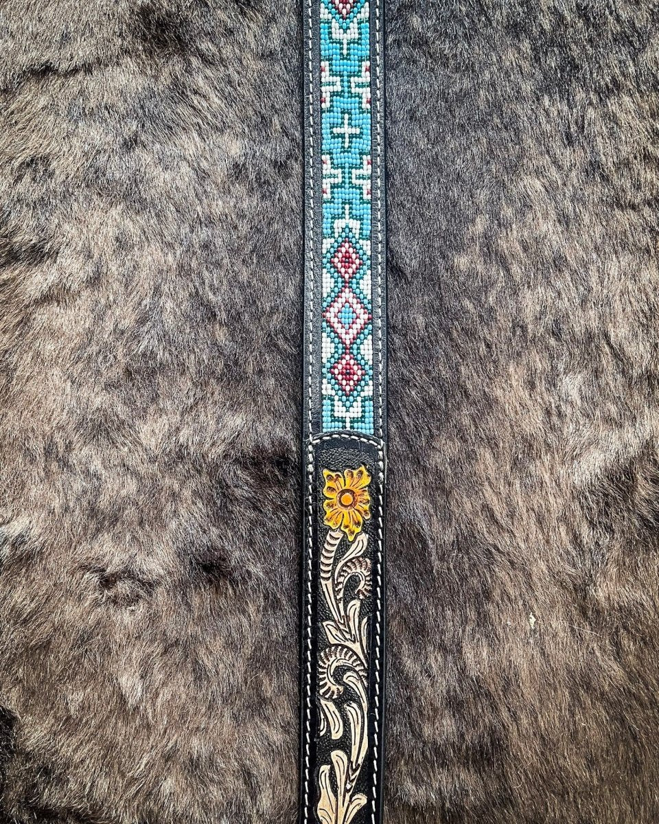 Canyonlands Hand-Tooled Purse Strap by Myra Bag