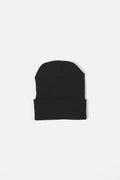 Acrylic Watch Cap Black