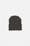 Acrylic Watch Cap Charcoal Gray