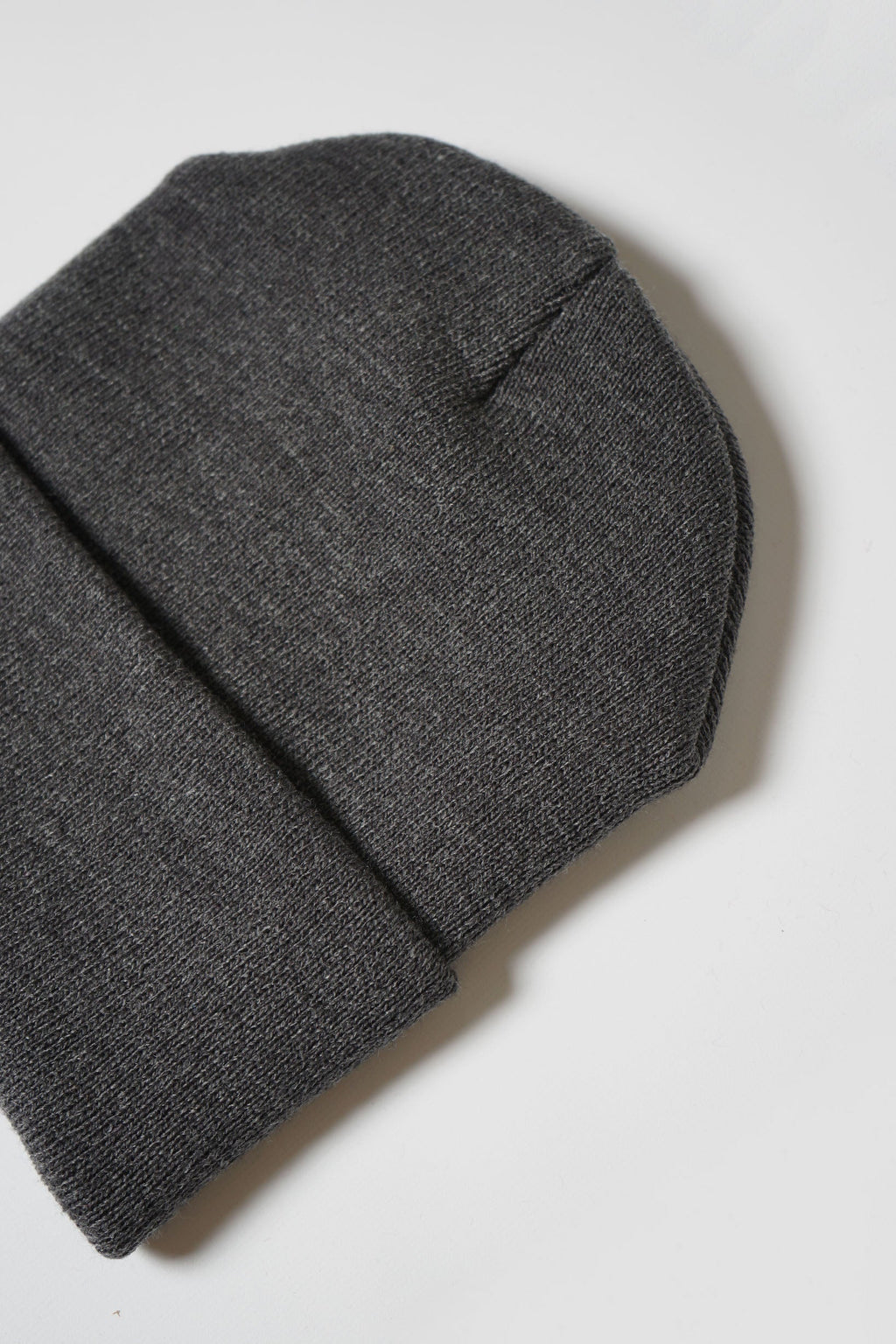 Acrylic Watch Cap Charcoal Gray