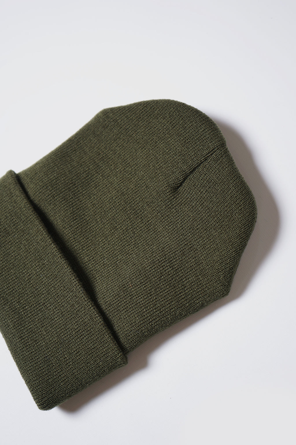 Acrylic Watch Cap Olive