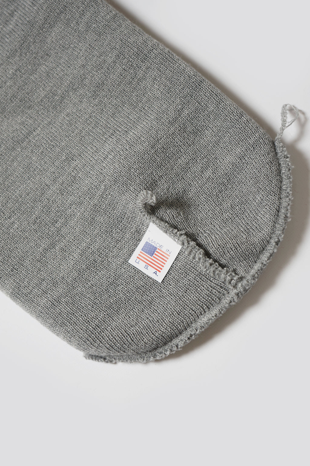 Acrylic Watch Cap Light Gray
