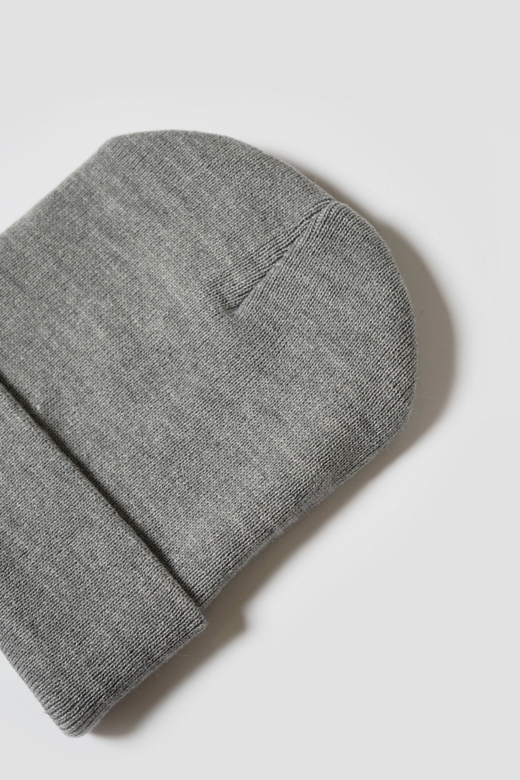 Acrylic Watch Cap Light Gray