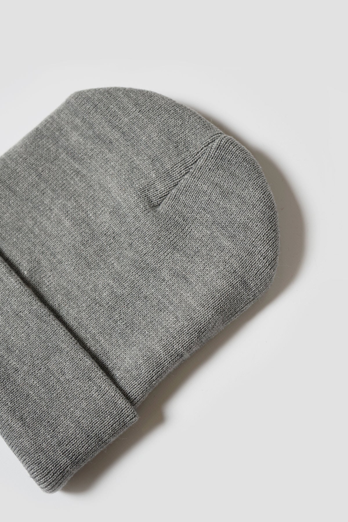 Acrylic Watch Cap Light Gray