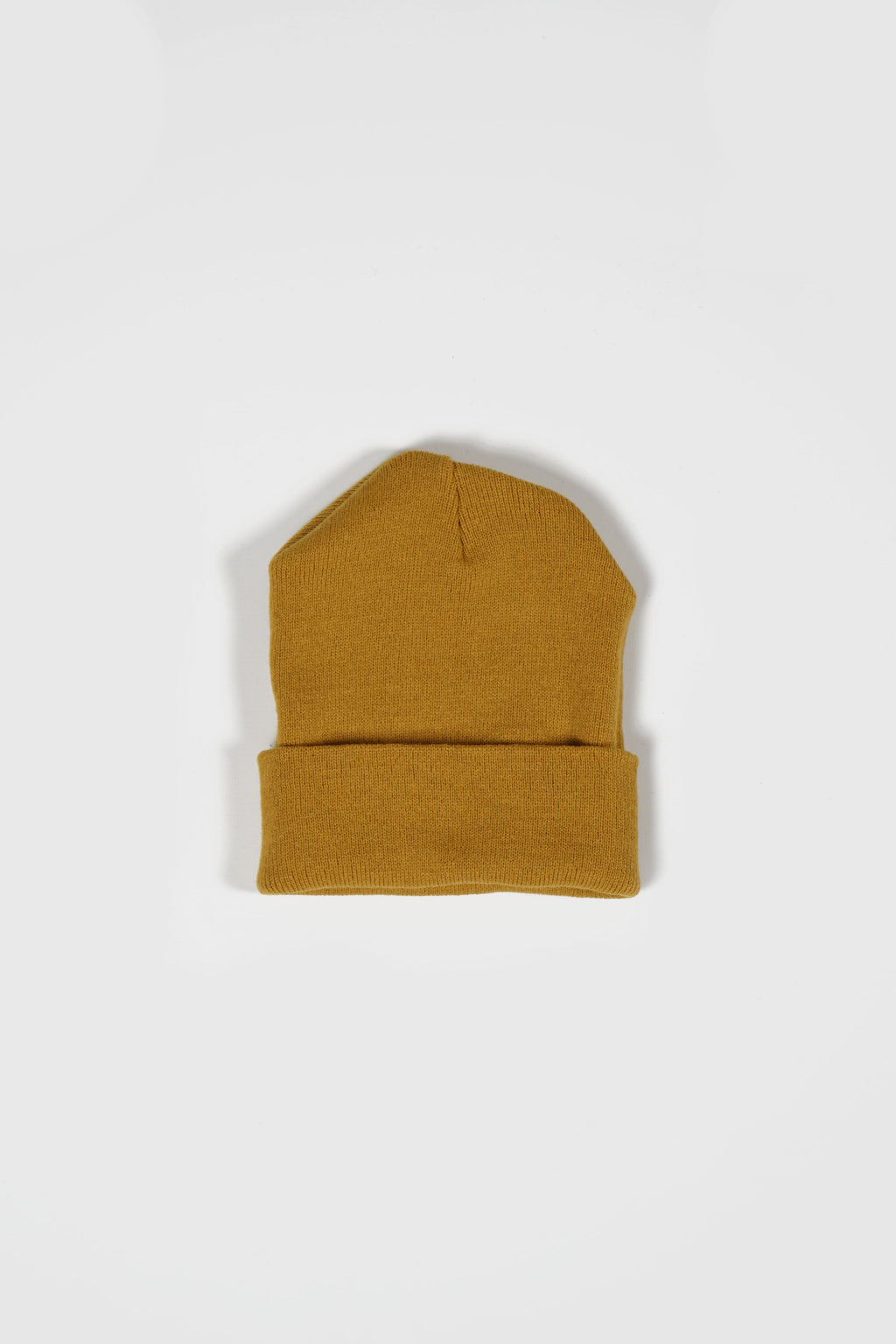 Acrylic Watch Cap / Mustard