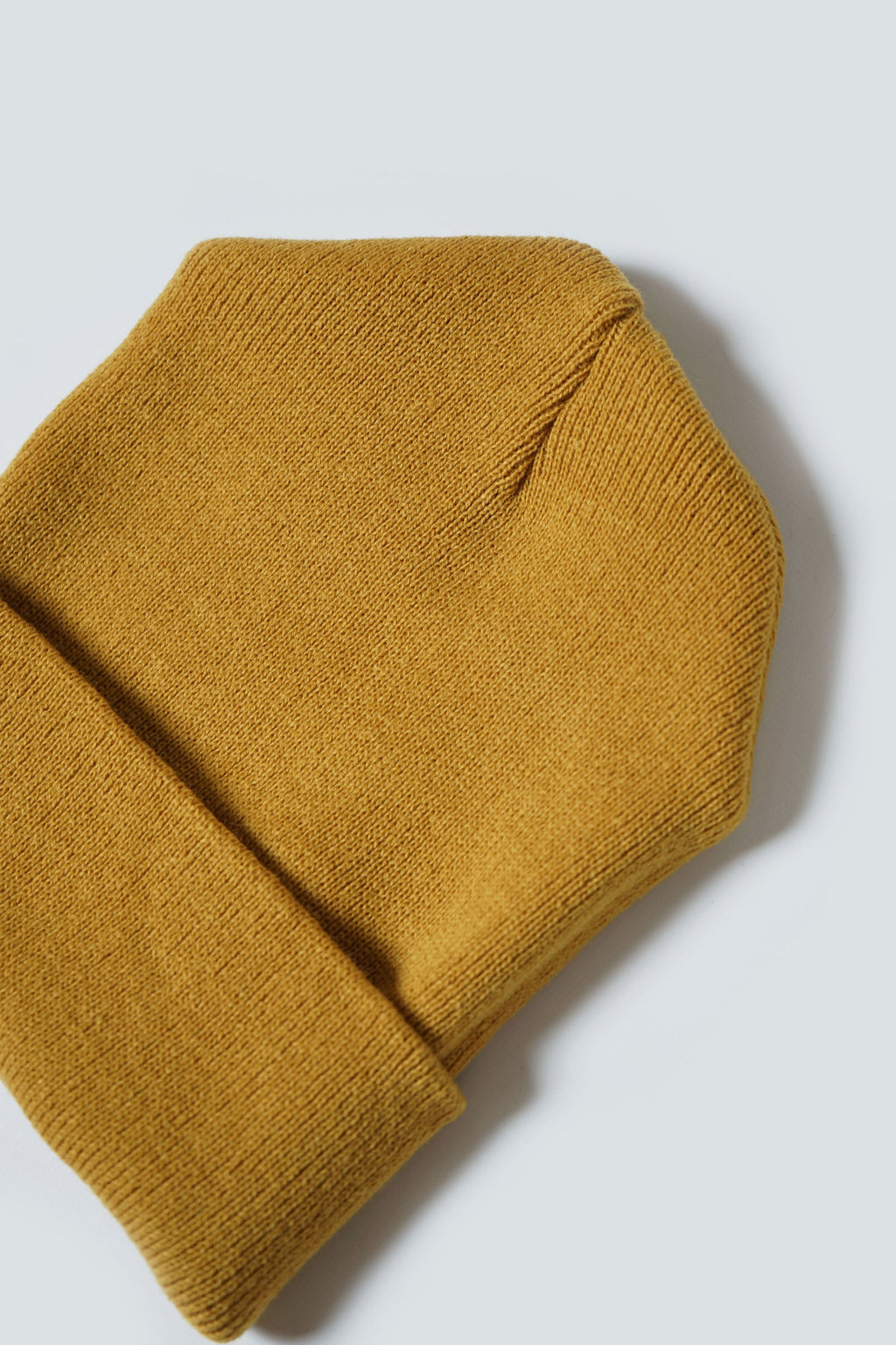 Acrylic Watch Cap / Mustard