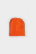 Acrylic Watch Cap Neon Orange