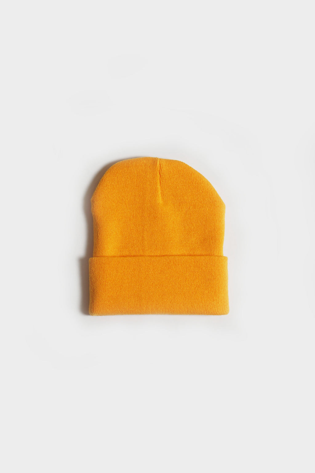 Acrylic Watch Cap Yellow