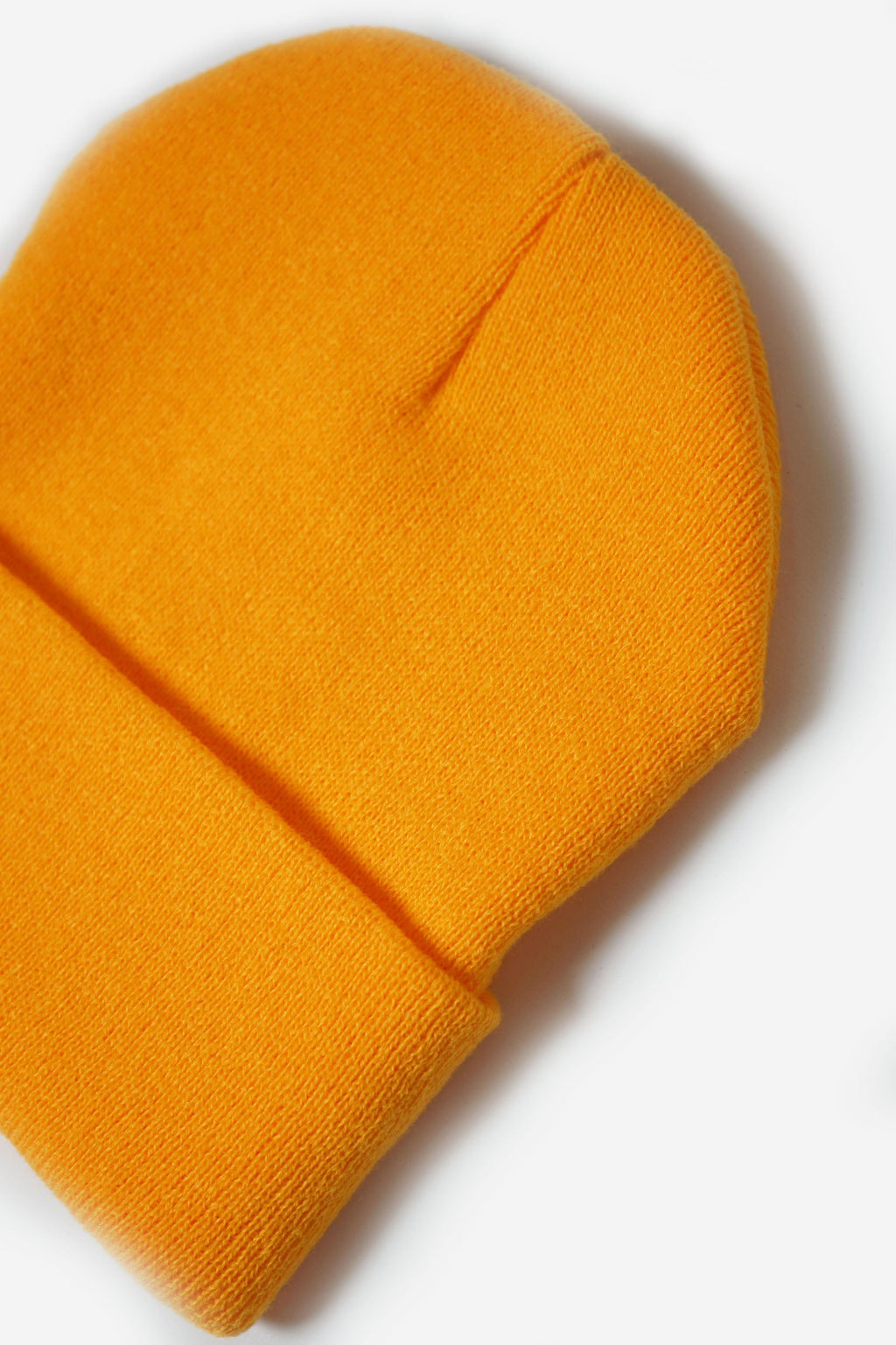 Acrylic Watch Cap Yellow