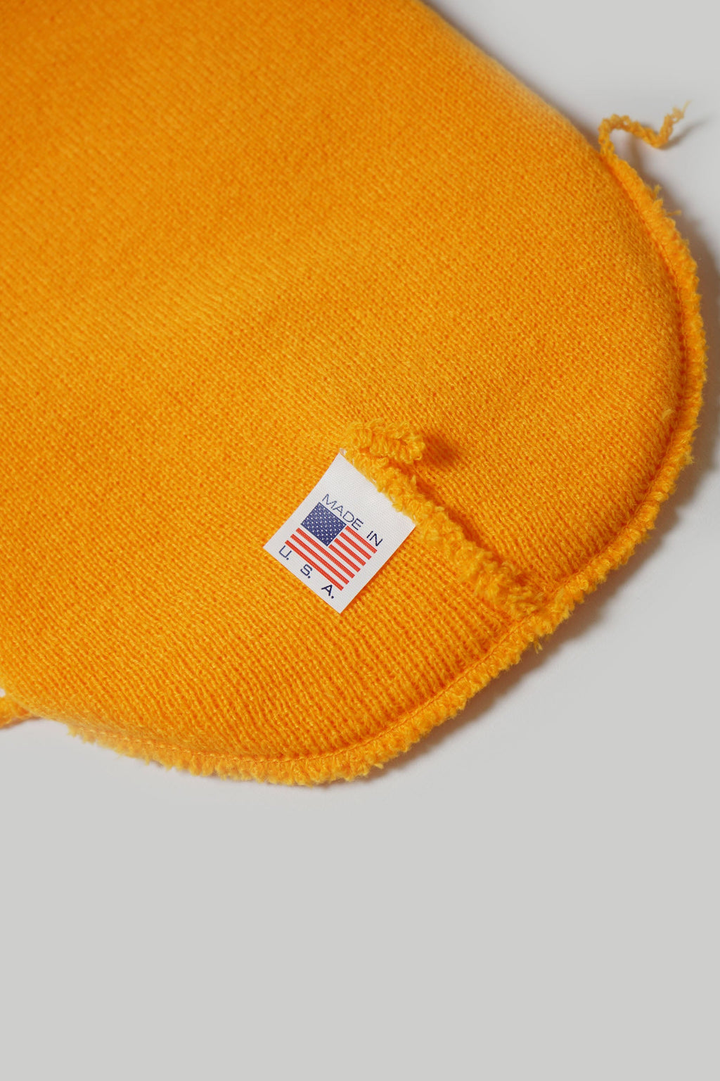 Acrylic Watch Cap Yellow