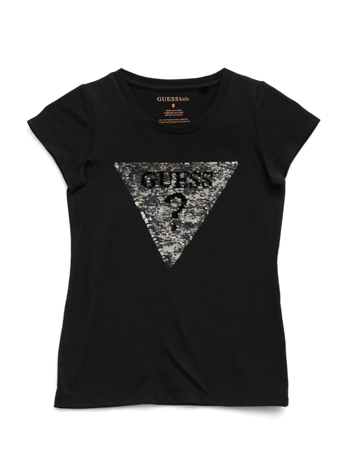 Beatrix Reversible Sequin Logo Tee (7-16)