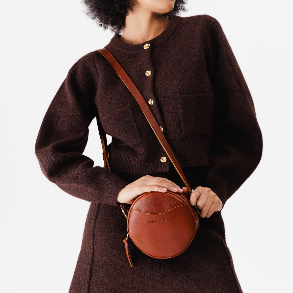 'Almost Perfect' Circle Crossbody