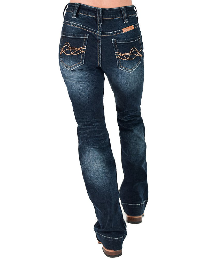 Classic DFMI Dark Bootcut Jeans by Cowgirl Tuff