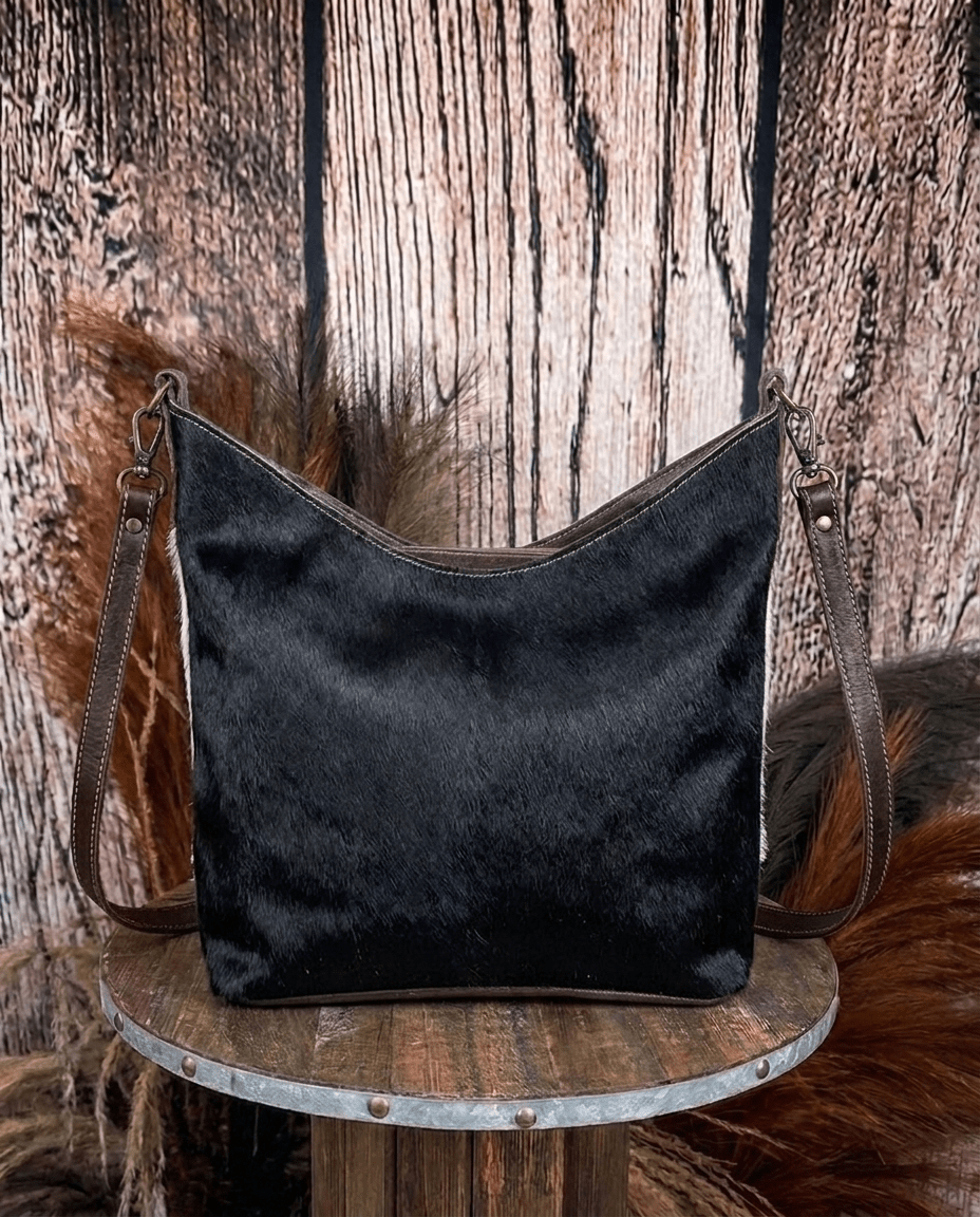 Coco & Cream Hand-Tooled Bag by Myra Bag