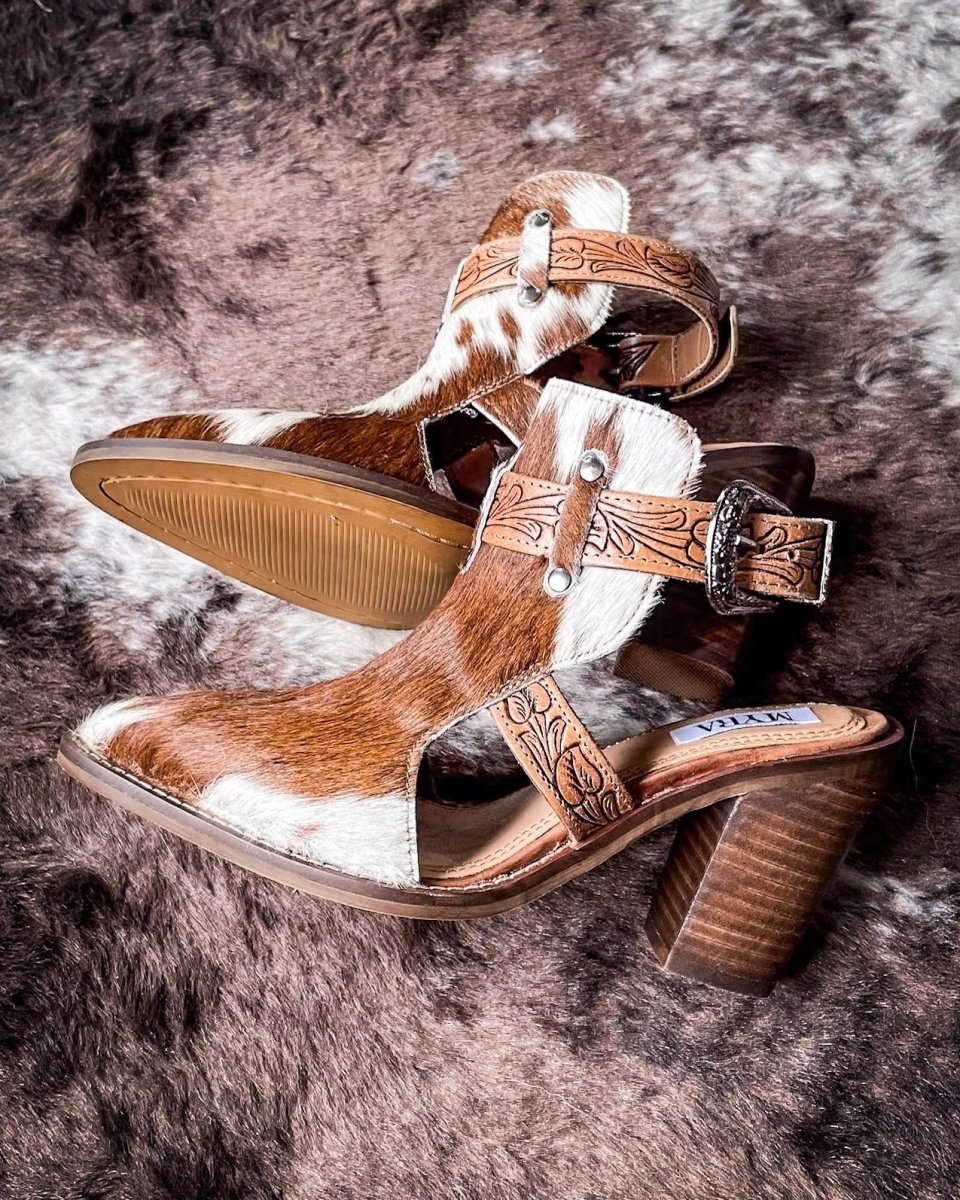 Cora Jo Heeled Booties by Myra Bag
