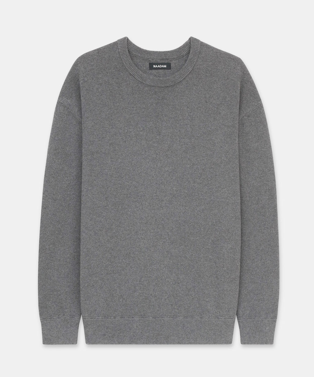 Cotton Cashmere Oversized Sweatshirt