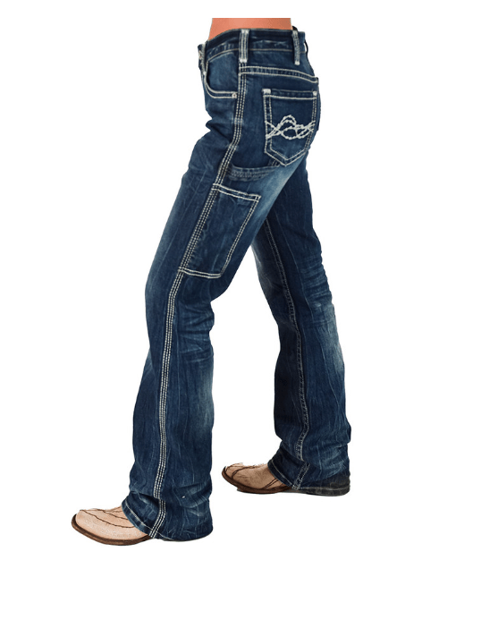 Cowgirl Carpenter Bootcut Jeans by Cowgirl Tuff