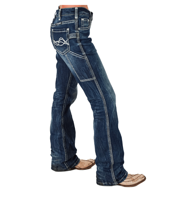 Cowgirl Carpenter Bootcut Jeans by Cowgirl Tuff