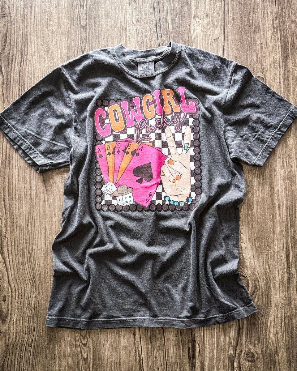 Cowgirl Lucky Graphic Tee