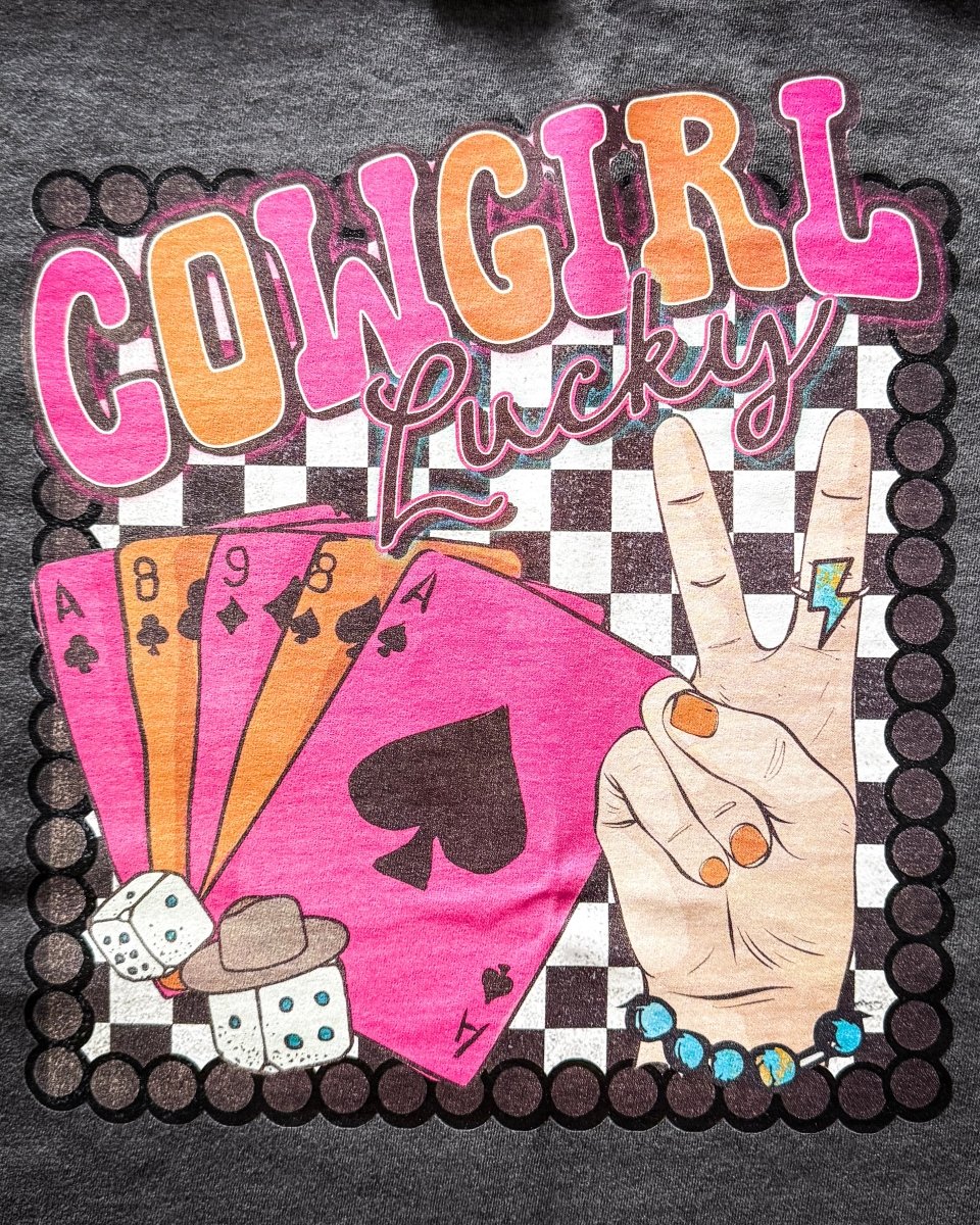 Cowgirl Lucky Graphic Tee
