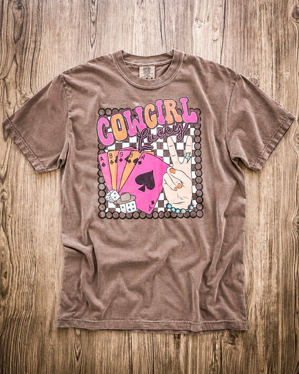 Cowgirl Lucky Graphic Tee