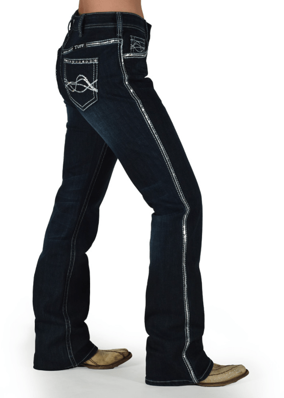 Cowgirl Tuff Bling It On Bootcut Jeans