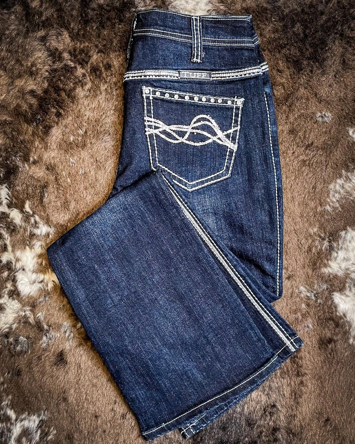 Cowgirl Tuff Bling It On Bootcut Jeans
