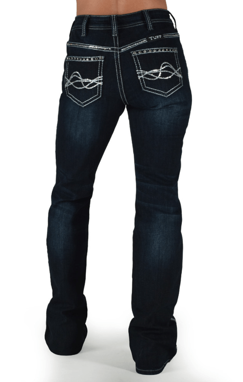 Cowgirl Tuff Bling It On Bootcut Jeans