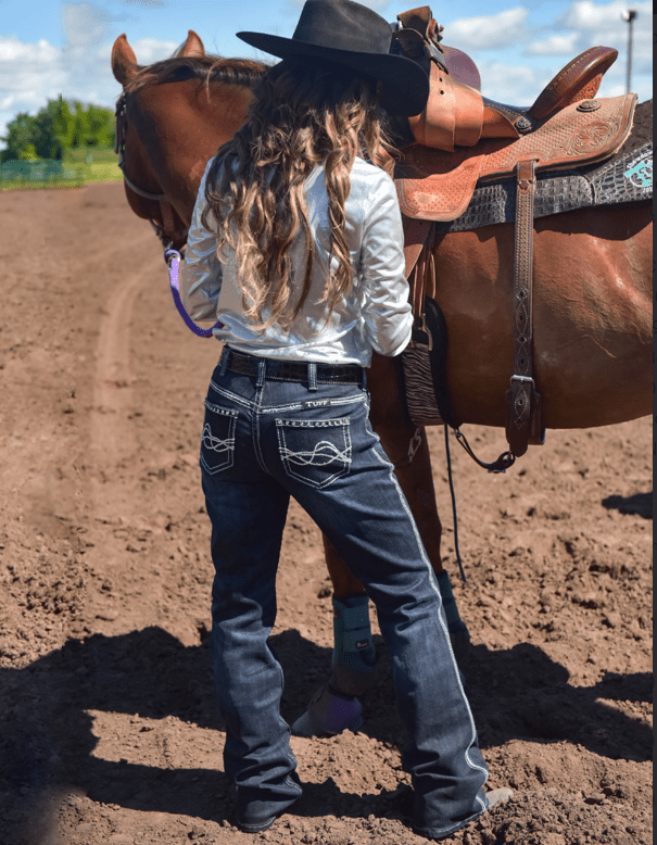 Cowgirl Tuff Bling It On Bootcut Jeans